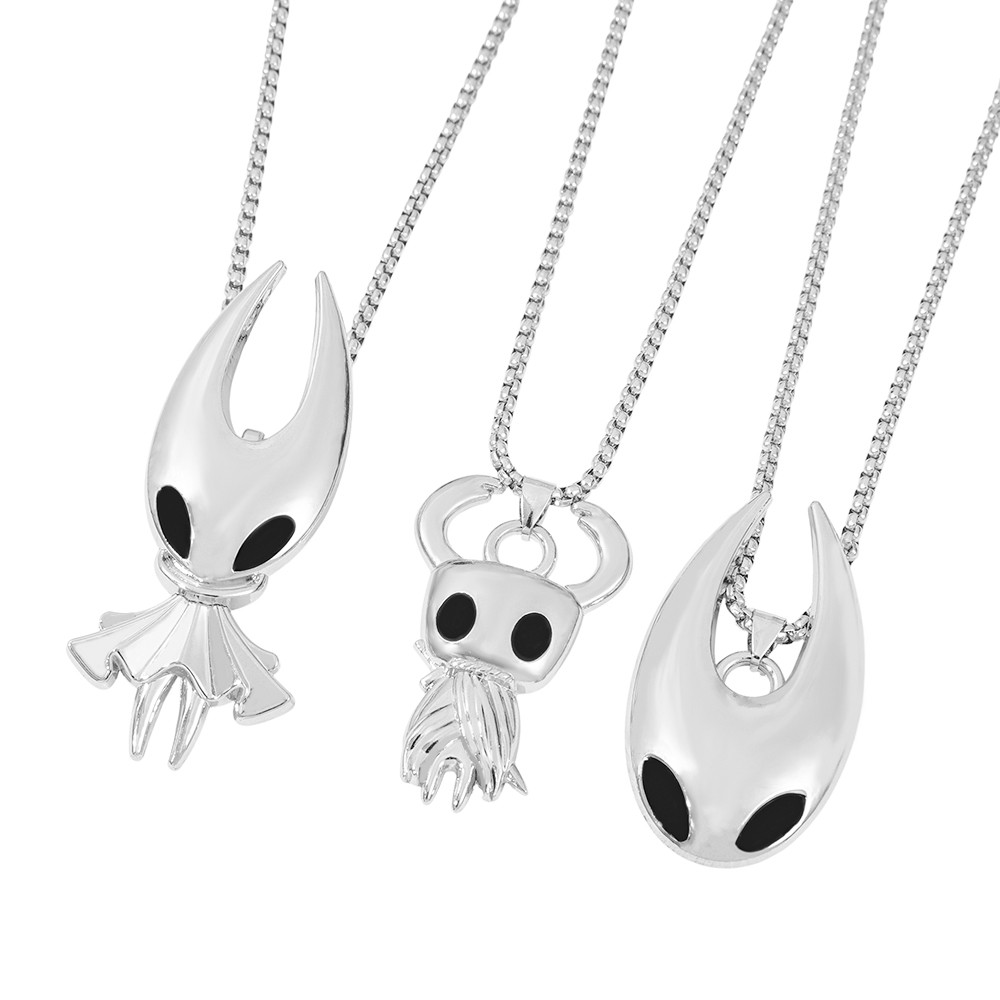Retro Knight Gaming - Hollow Knight Silksong Pendant Necklace -