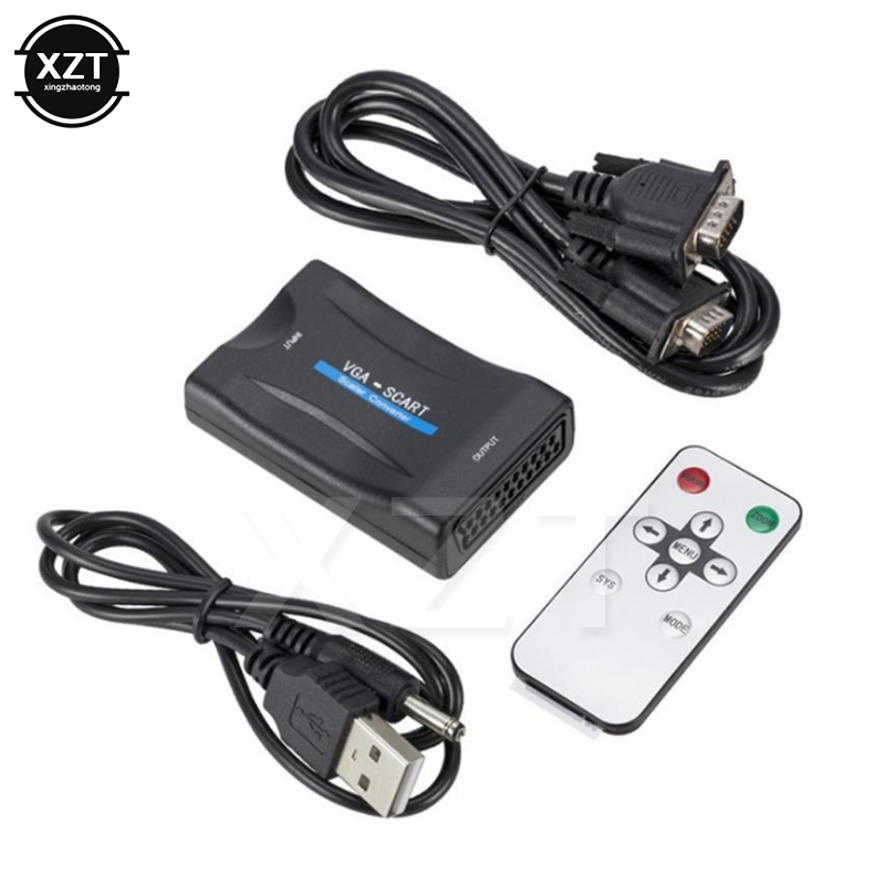 Controller Adapter Usb - VGA to SCART Video Audio Converter