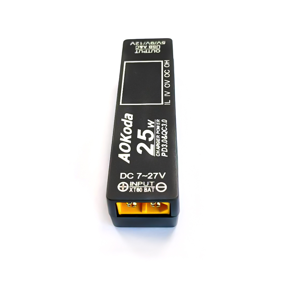 Controller Adapter Usb - AOKoda XT60 to PD3.0 Lipo Battery