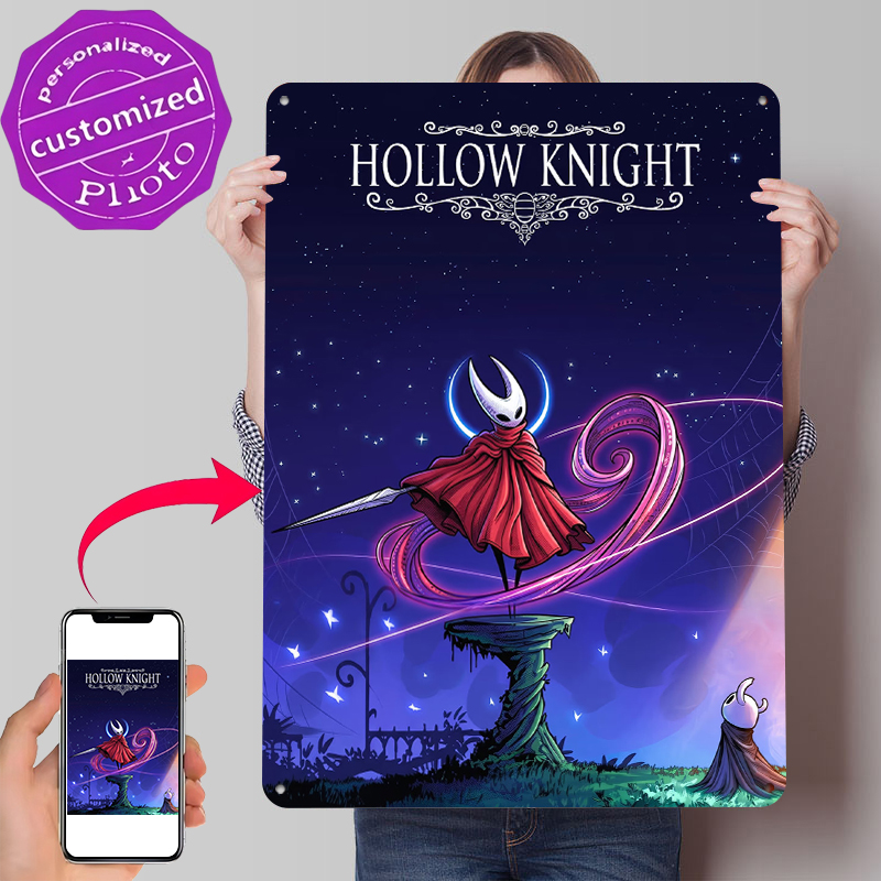 Hollow Knight Gaming Tinplate  - Retro Knight Gaming review and price