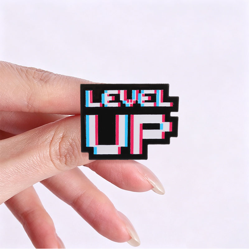 Level Up Pixel Art Glitch Effe - Retro Gaming Achievements review and price