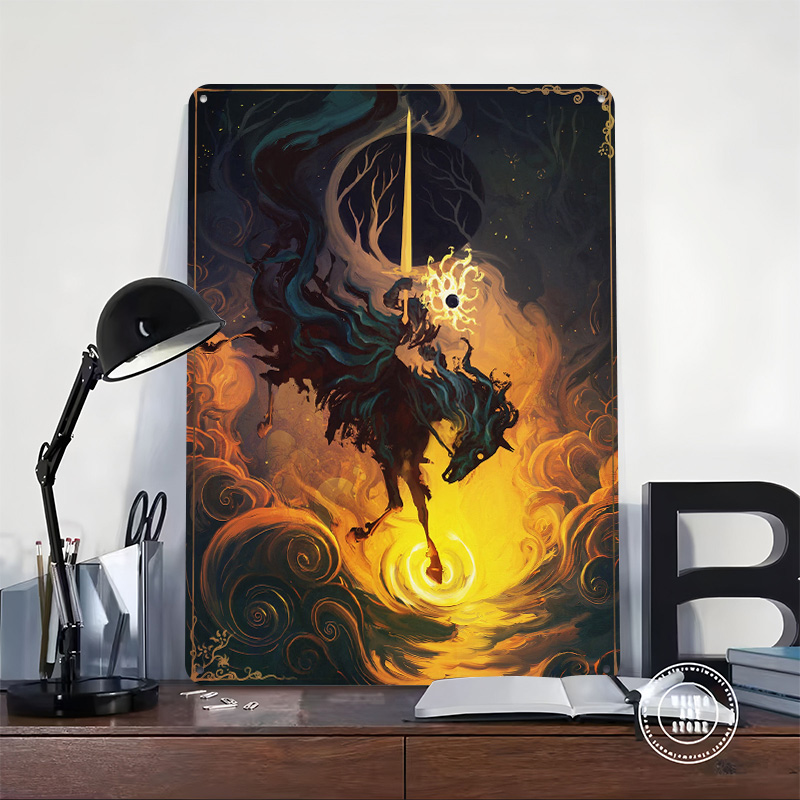 The Eclipse Knight Metal Poste - Retro Knight Gaming review and price