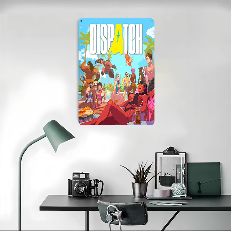 Dispatch: Poolside Gathering P - Retro Poster Gaming review and price