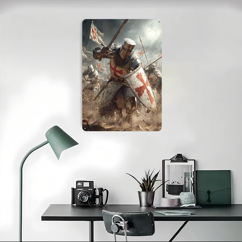 Crusader Knight Charge 3D Prin - Retro Knight Gaming review and price