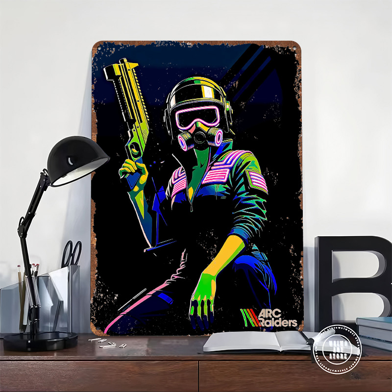 Arc Raiders Game Art Metal Pos - Retro Poster Gaming review and price