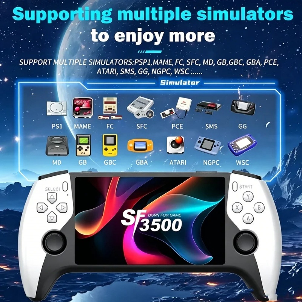 SF3500 5 inch Handheld Game Co - Retro Gaming Nostalgia review and price