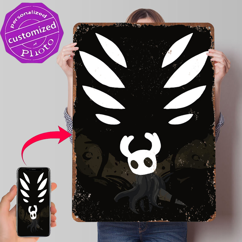 Hollow Knight Metal Poster Cus - Retro Knight Gaming review and price