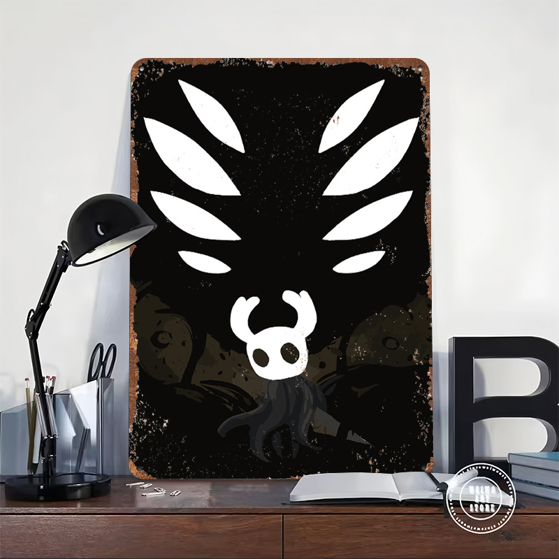 Hollow Knight Metal Poster Cus - Retro Knight Gaming review and price